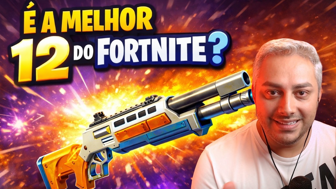 Espingarda Soberana Lendária é a melhor 12 do Fortnite? | FIZ QUITAR 😳