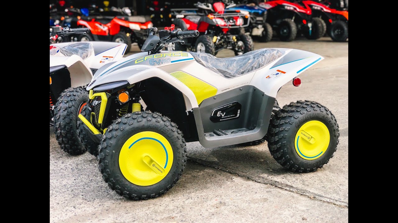 รีวิว ATV พลังงานไฟฟ้าที่คุ้มค่าที่สุดจาก CFMOTO รุ่น CFORCE EV110 2023!!