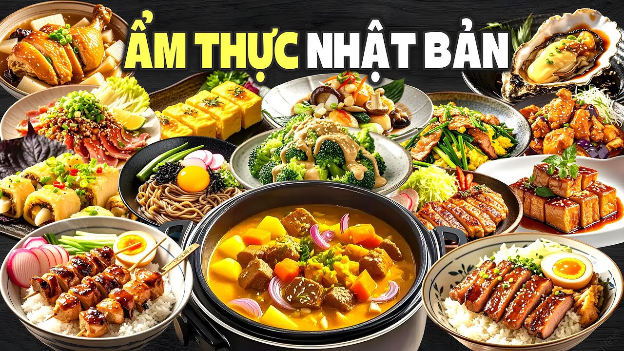 Không thể tin ! Ẩm thực Nhật Bản lại phong phú đa dạng như vậy | Khám phá ẩm thực Nhật Bản