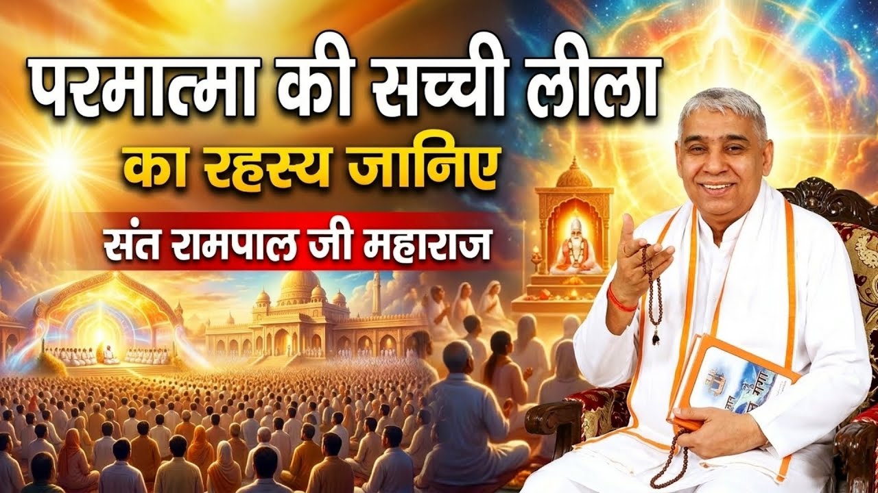 परमात्मा की सच्ची लीला का रहस्य जानिए। Sant Rampal Ji Maharaj Satsang Video !! Sant Kabir !! 