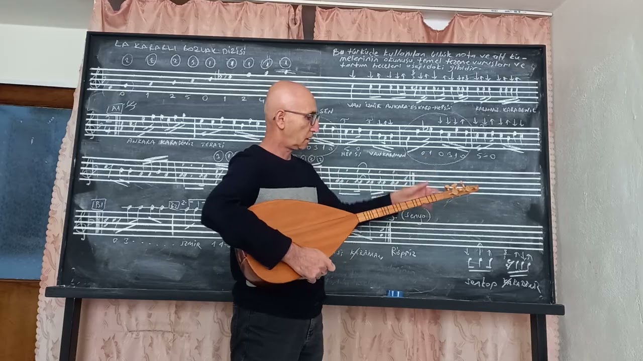 Bağlama Dersi: NEREDESİN SEN (Solfej) #keşfet#saz#bağlama#müzik