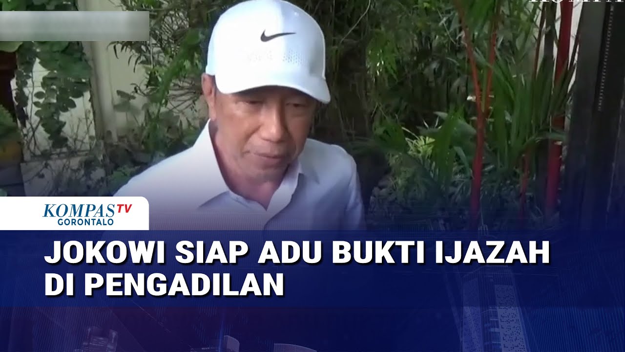 Jokowi Siap Adu Bukti Ijazah di Pengadilan: 