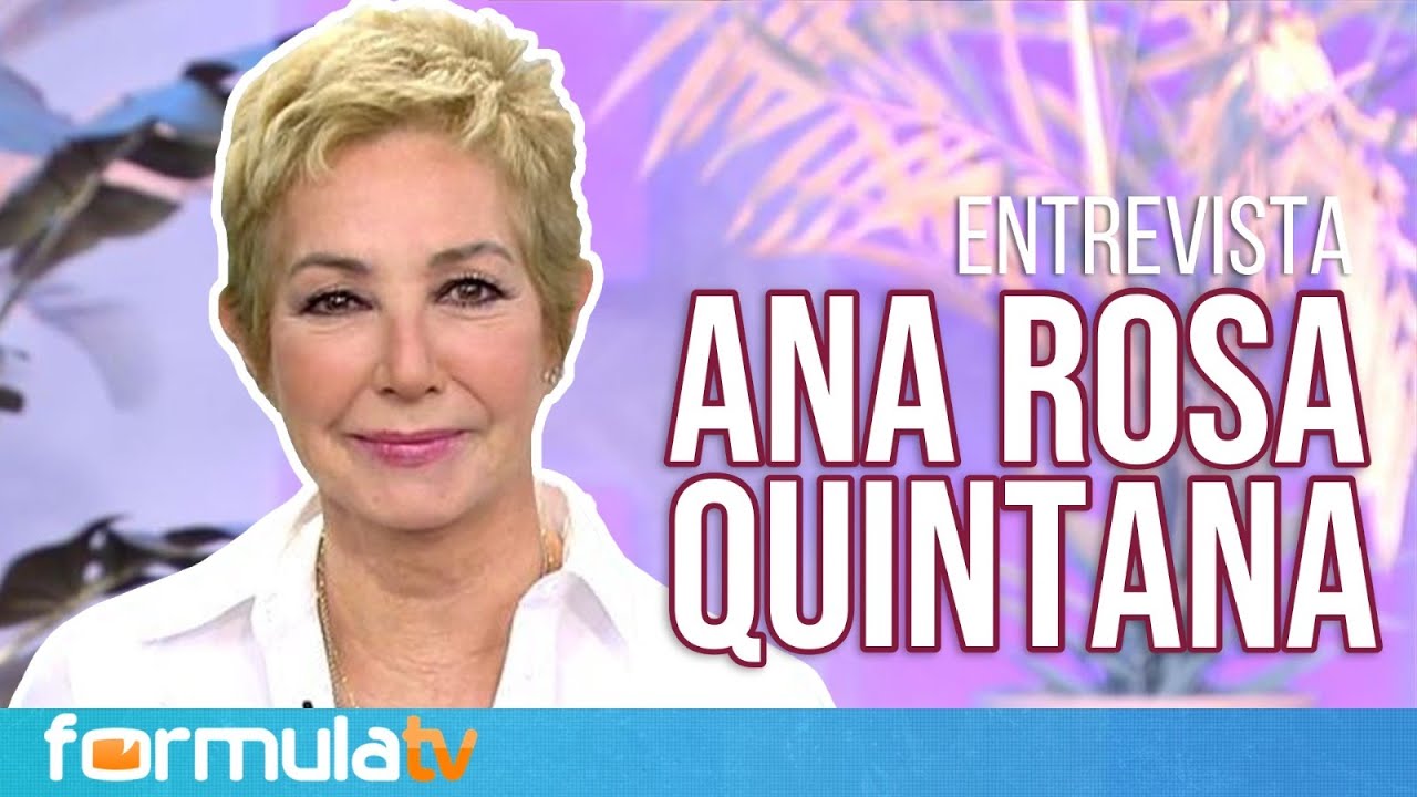 Primera entrevista a ANA ROSA QUINTANA tras regresar a la televisión