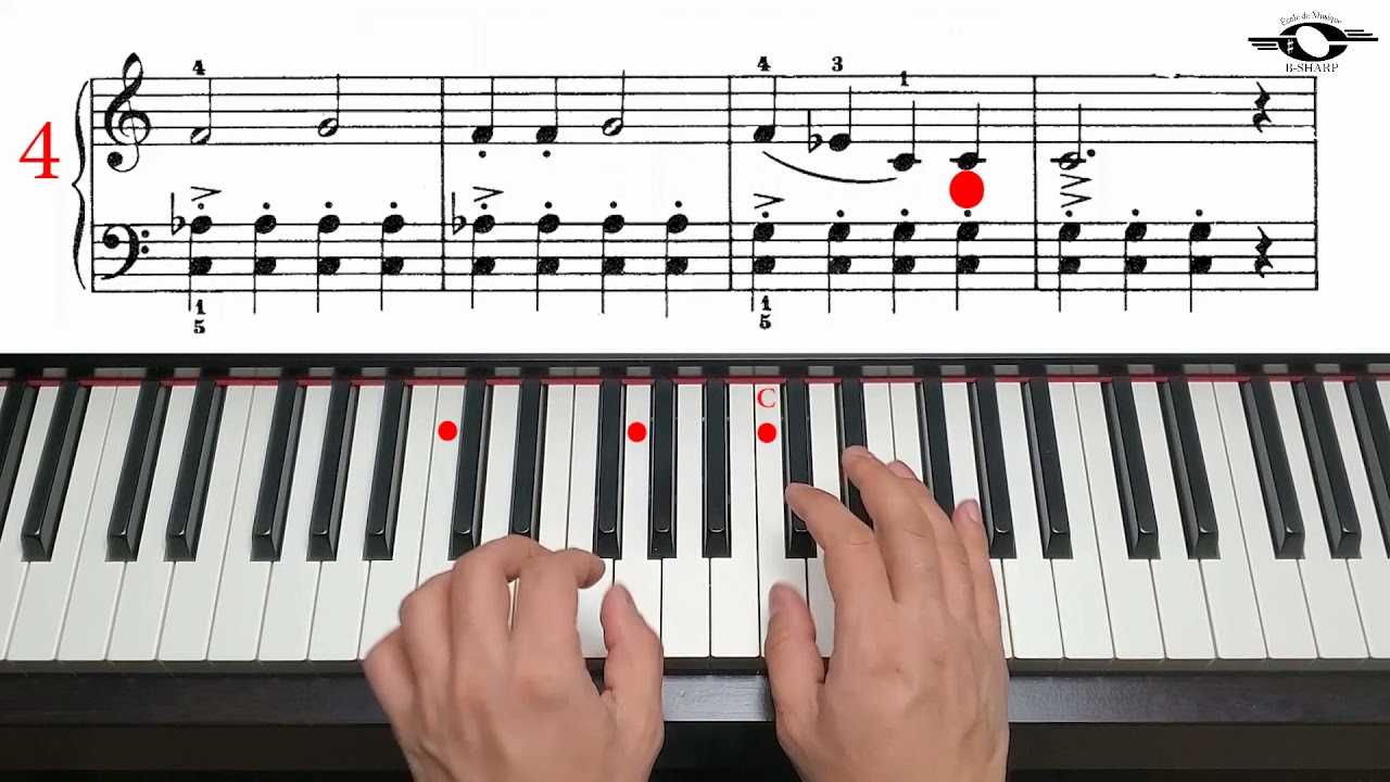 Tribal Dance, Fast version, John Thompson`s easiest piano course, Part 3