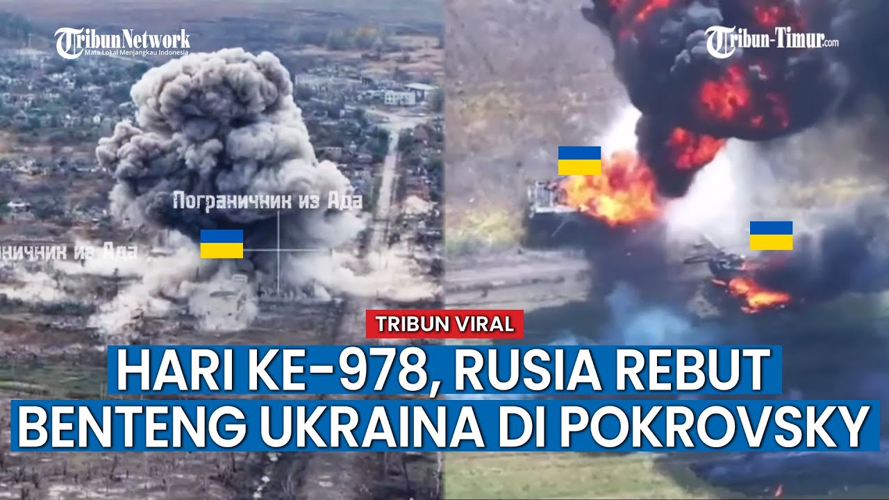 UPDATE HARI KE-978 Rusia vs Ukraina, Pasukan Ukraina Serang Pengungsi di Chasov Yar