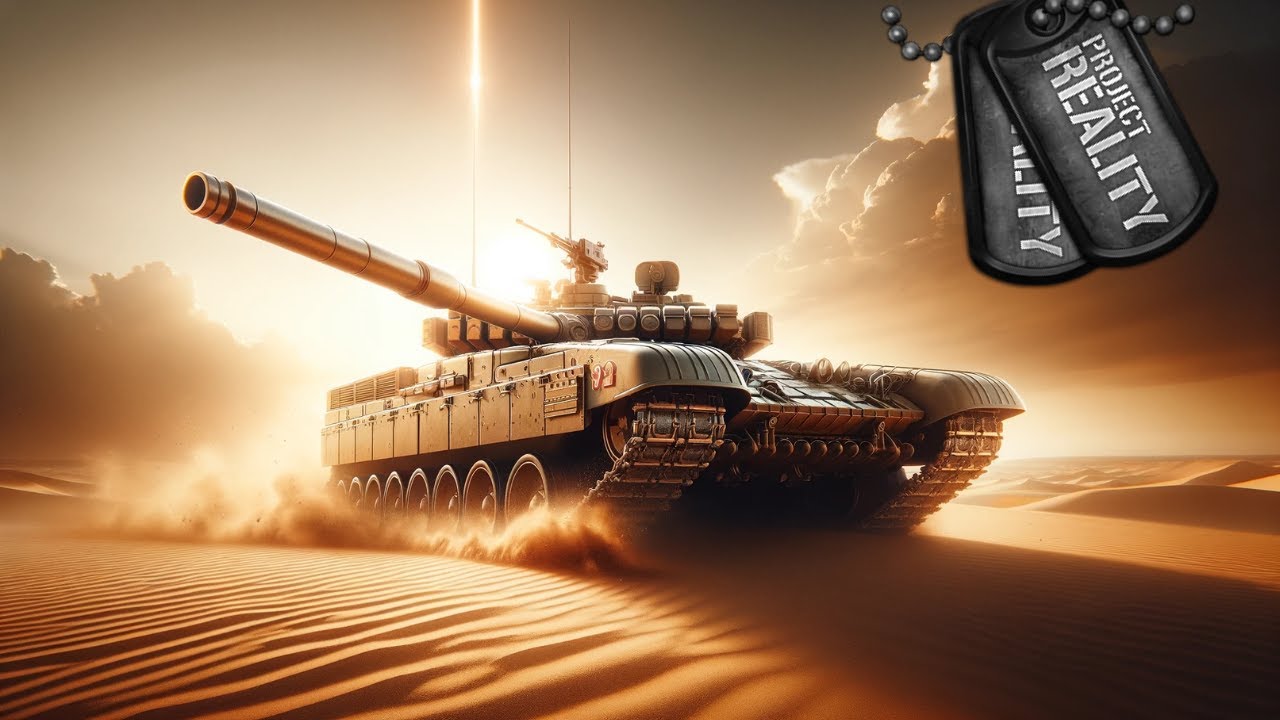 Project Reality | Burning Sands MEC Tank T-72 Gameplay (Full Round)