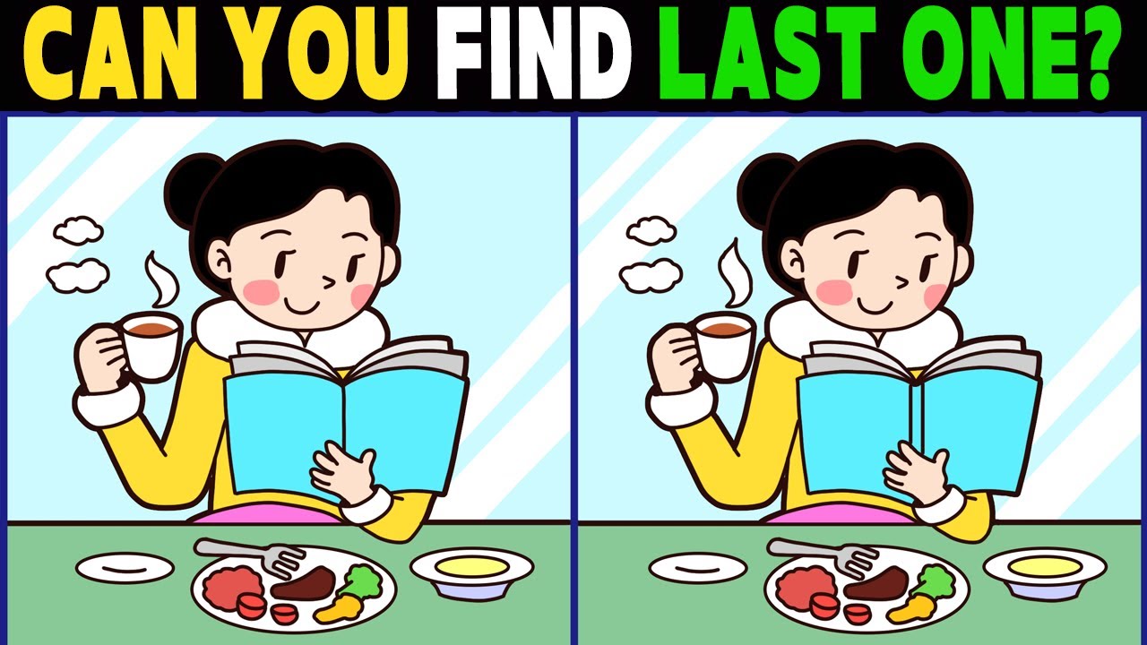 Spot The Difference: Only Genius Find Differences! Find 3 Differences! 【😀Normal】 #891
