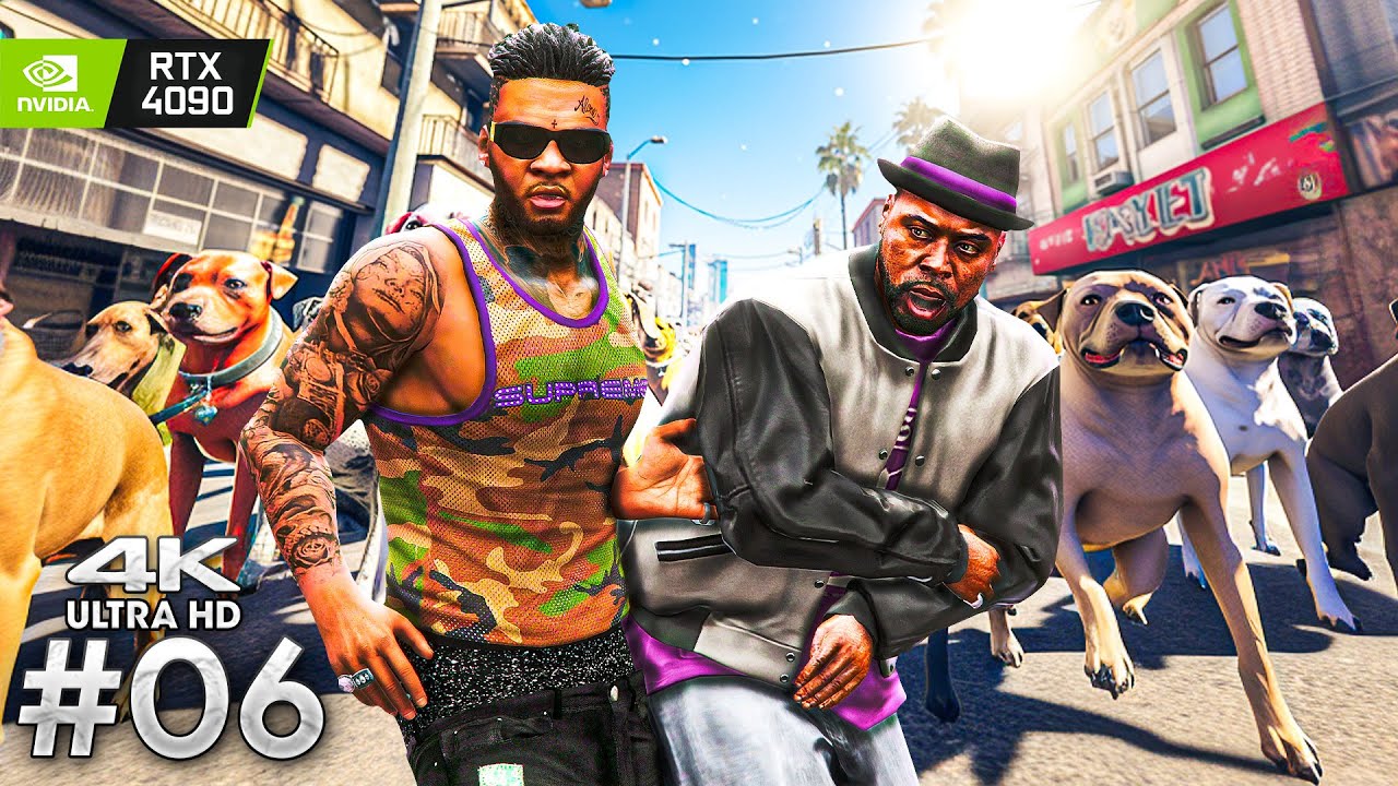 GTA V: 'Chop' Chaos Mod on RTX 4090 - Mission Walkthrough Ultra Graphics Gameplay [4K]