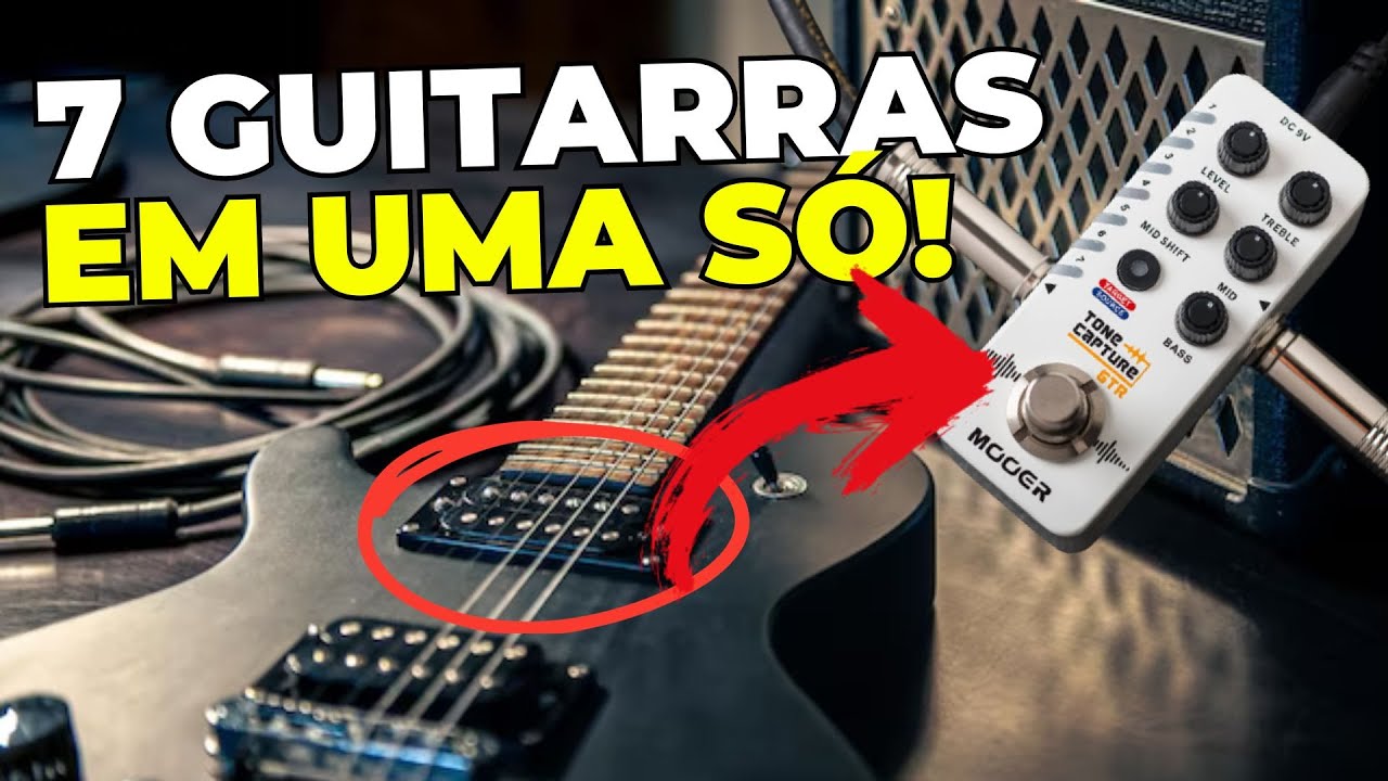 O PEDAL INSANO que está COPIANDO GUITARRAS - Mooer Tone Capture