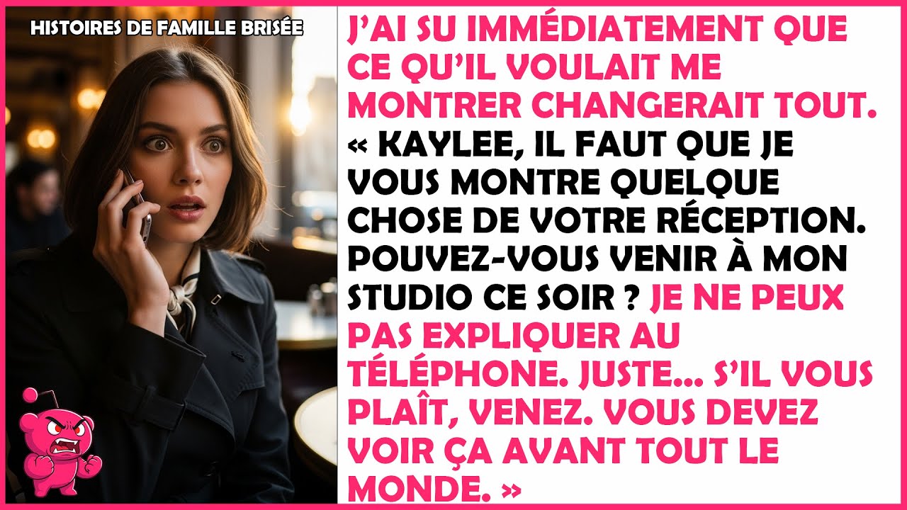 Le photographe m’a appelée six mois plus tard : « J’ai quelque chose à vous montrer. »