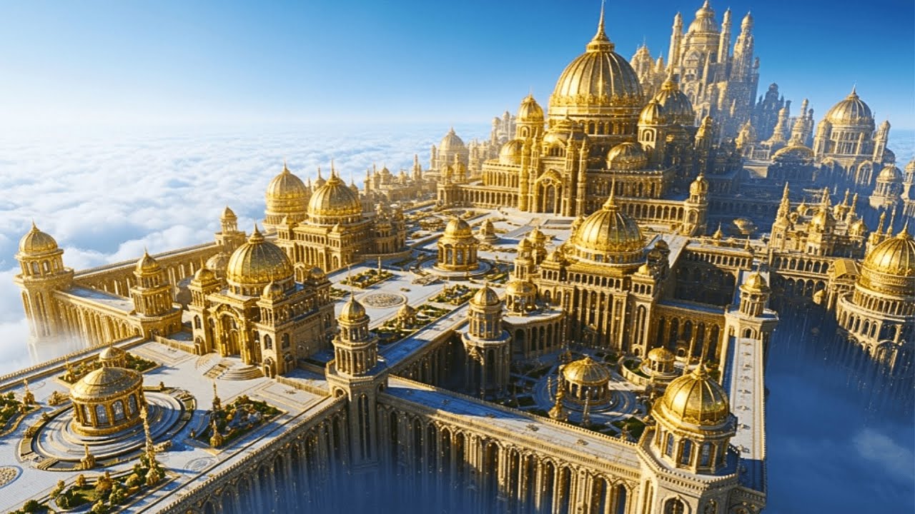 Futuristic Royal Crystal Palace ✨ Future City | NeoFuture City (4K)