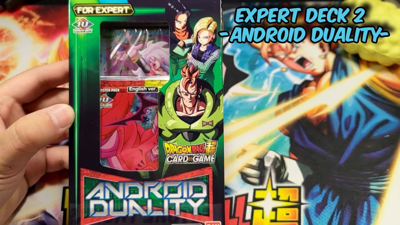 EXPERT DECK 2 (ANDROID DUALITY) Box Opening! DBS Trading Card Game