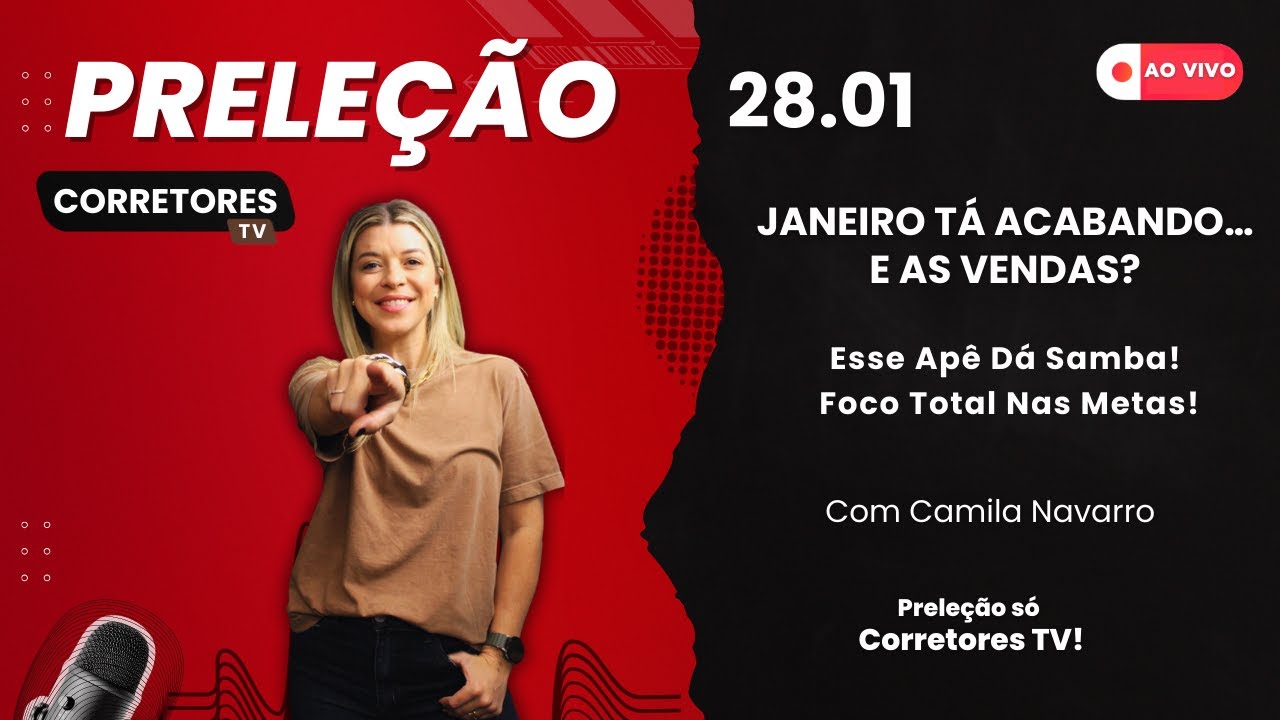 PRELEÇÃO CORRETORES TV - 28/01/2026