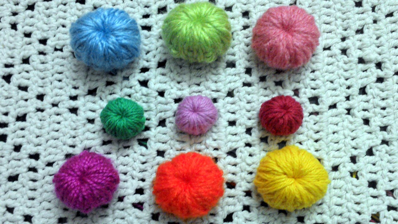 Curso crochet o ganchillo: Como tejer botones tutorial paso a paso. Moda a Crochet