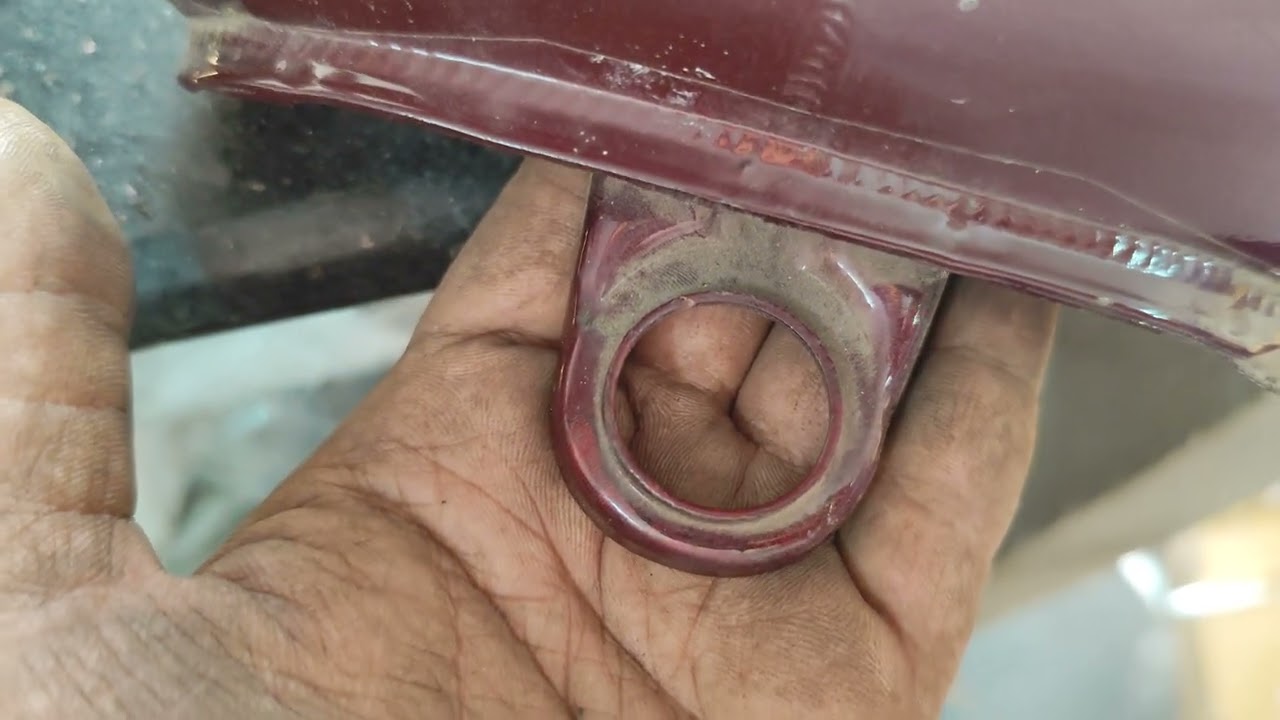 Yamaha RX 100 petrol tank original and aftermarket  difference