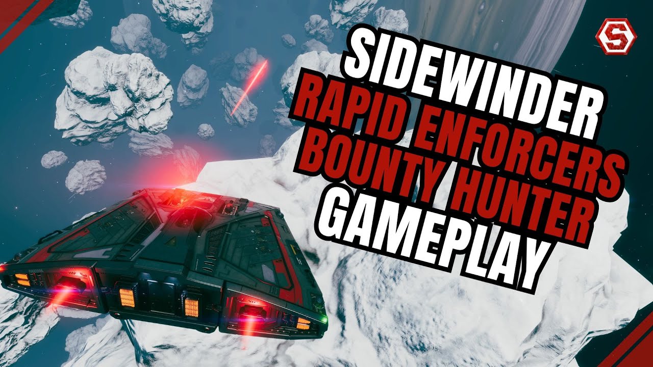 Bounty Hunting Rapid-Fire Enforcer Sidewinder | Full Gameplay | Elite Dangerous