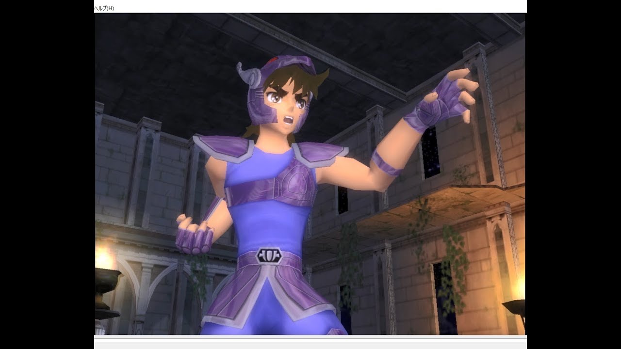 テスト PS2 聖闘士星矢ハーデス編 簡単に跳ね返される奥義