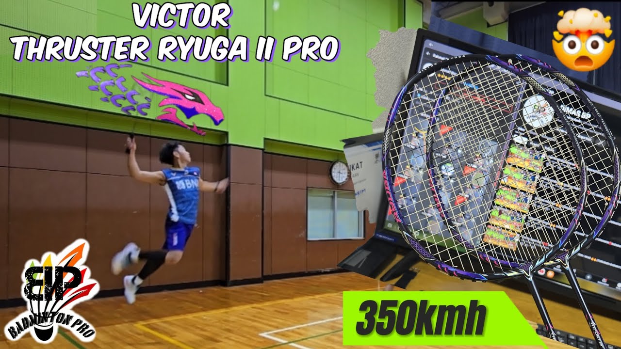 Main Pake Victor THRUSTER RYUGA II PRO Auto POWER UP‼️ #badminton In JAPAN 🇯🇵