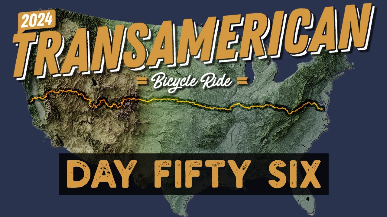 2024 Transamerica Bicycle Ride Day 56: Berea, KY to Booneville, KY