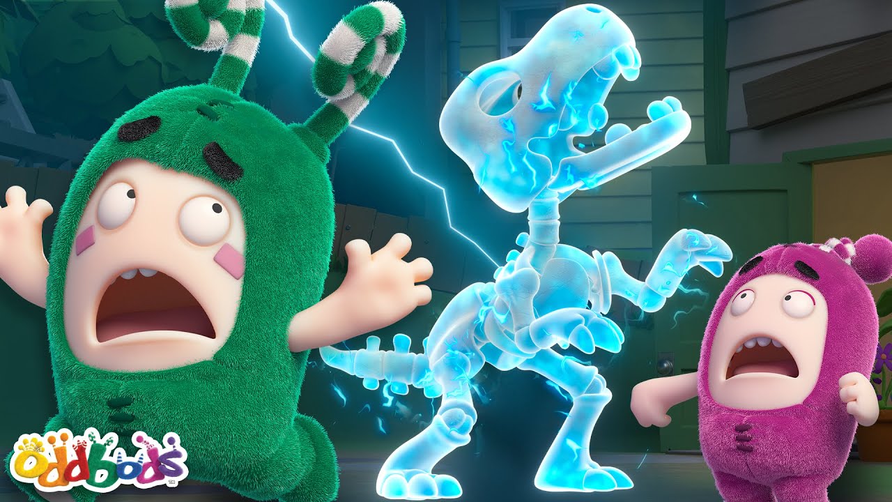 When Lightning Strikes: Newt & Zee's Dino Discovery! | Oddbods Full Episode