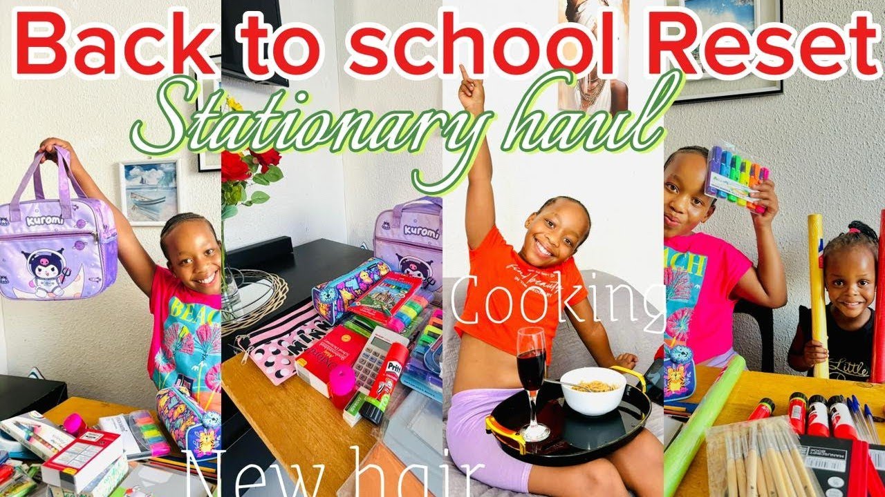 Back to School Reset | Hair Prep & Bag Clean With Mel New term fresh start #vlog
