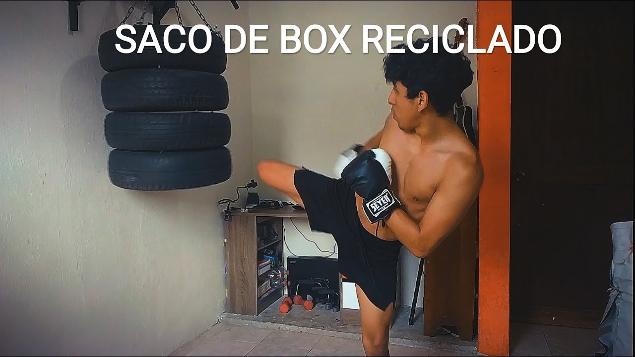 SACO DE BOX CON LLANTAS(cuarentena)