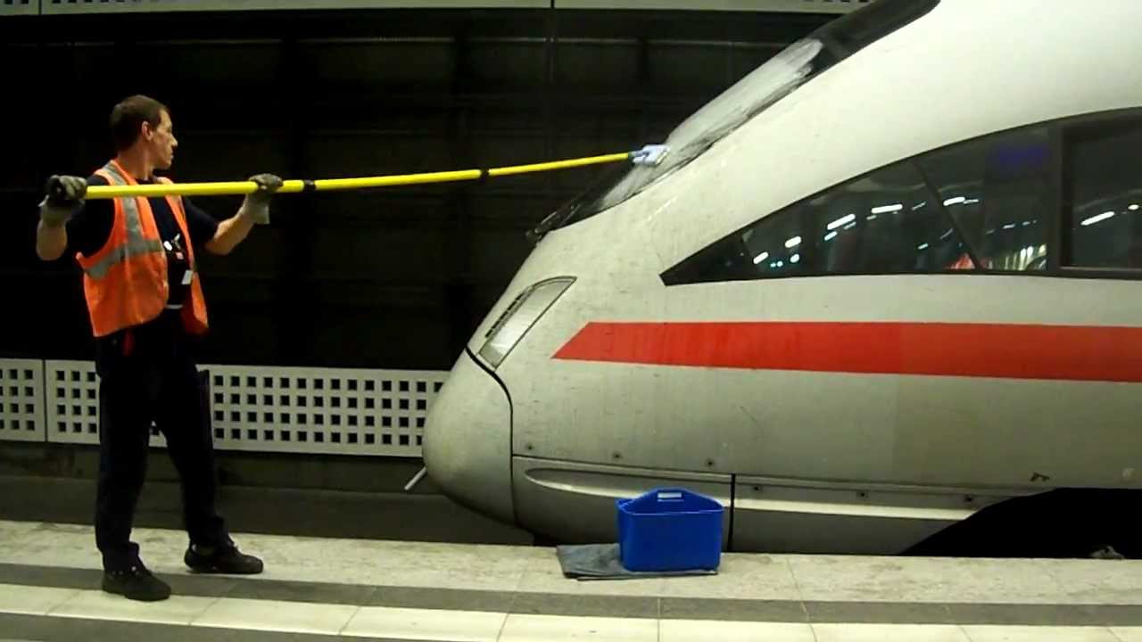 EXCLUSIVE: Passenger Trains in Berlin, Germany (Including cleaning the ICE)