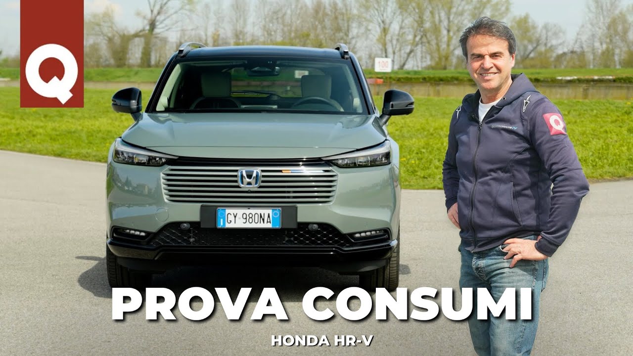 Questo IBRIDO ha CONSUMI da scooter | La Pagella di Quattroruote su Nuova Honda HR-V 2025