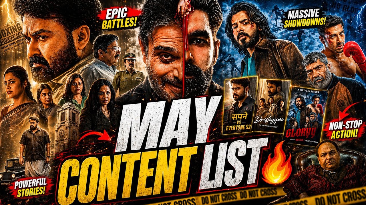 Upcoming Web Series and Movies Of May 2026 | Vaazha 2 Hindi Dubbed, Undekhi Season 4, SonyLIV, Zee5