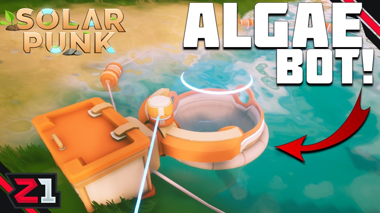 Building A BIGGER Farm, An Algae Bot AND Sheep Shelters! Solarpunk [E9]