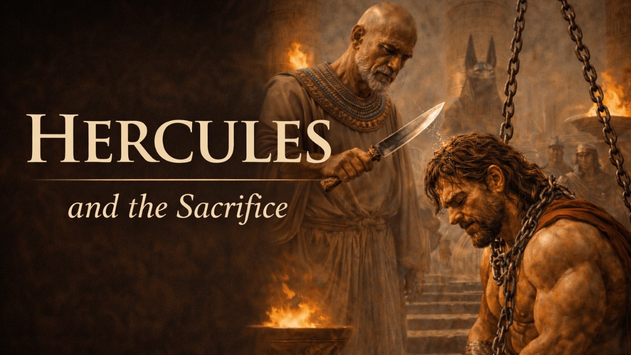 Hercules and the Sacrifice: Read & Explained in Simple Latin