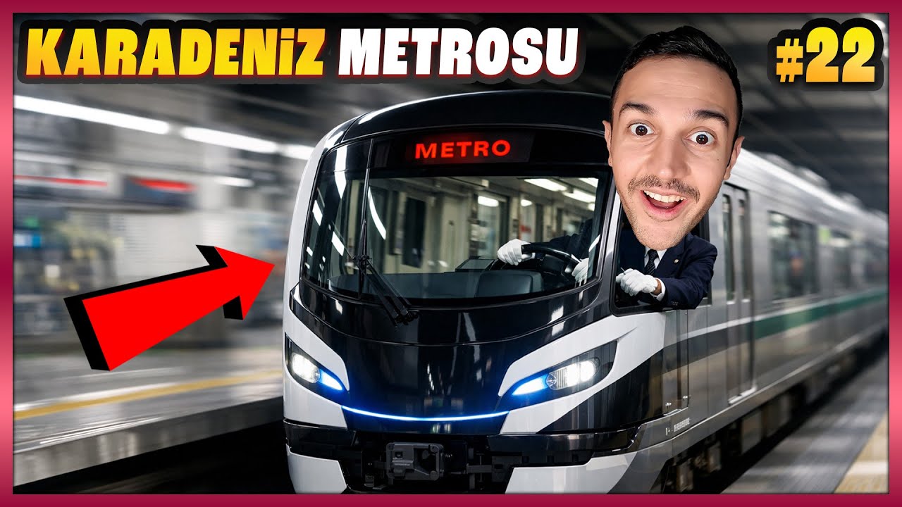 METROYU KARADENİZ’E KADAR SÜRDÜK 🚇🌊 Cities Skylines #22