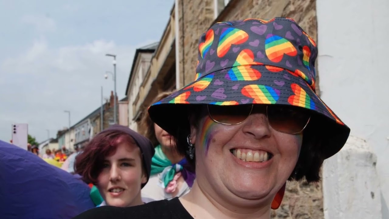 Bodmin Cornwall LGBTQIA+Pride Parade UK. 2023 17th June. Chris Summerfield PRIDE Photography.
