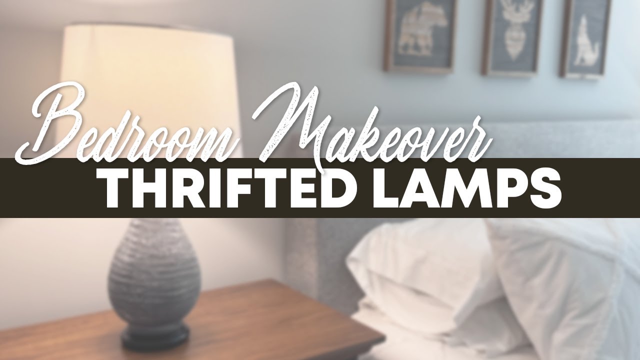 Thrifted Lamp Makeover