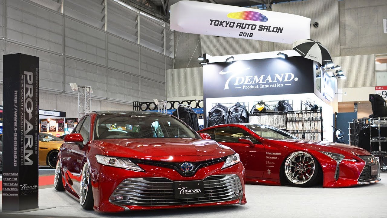 Tokyo Auto Salon 2018 T-DEMAND : LEXUS LC500 / TOYOTA 70CAMRY  (4K) SONY α7Ⅲ / DJI RONIN / MAVIC