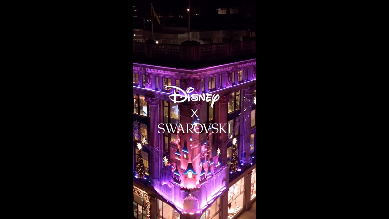 Disney x Swarovski Celebrate 20 Years of Collaboration with Selfridges Takeover​