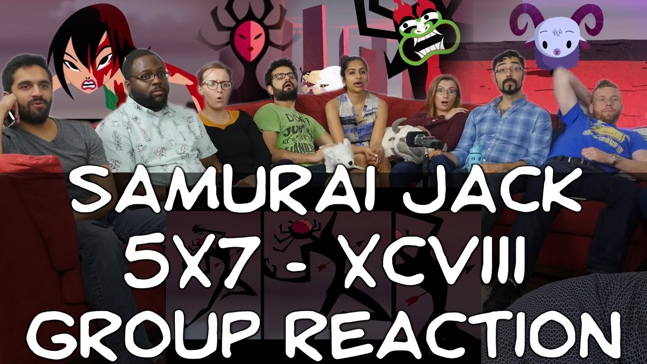 Samurai Jack - 5x7 XCVIII - Group Reaction