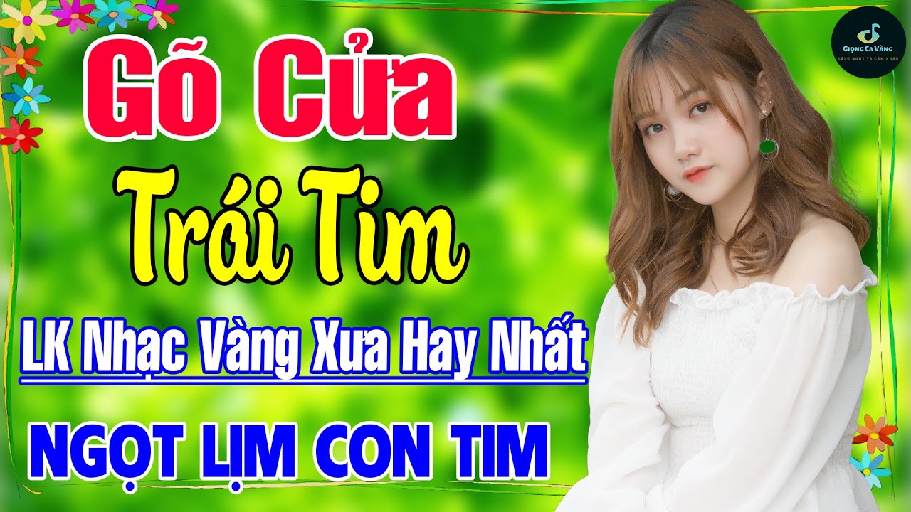 Gõ Cửa Trái Tim ➤ LK Nhạc Vàng Xưa Hay Nhất Vượt Thời Gian NGỌT NGÀO SÂU LẮNG CON TIM