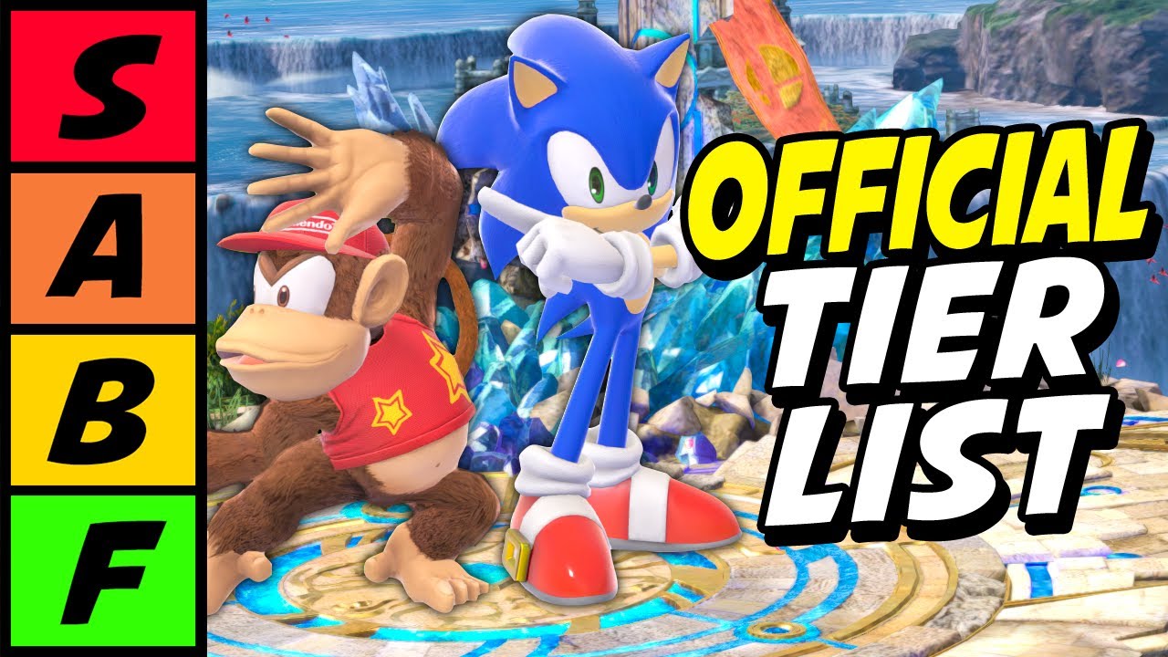 THE FIRST OFFICIAL SMASH ULTIMATE TIER LIST