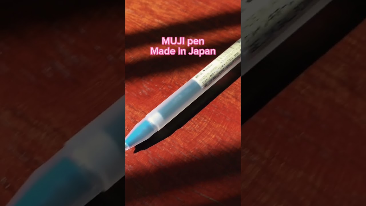 MUJI ballpoint pen 0.5mm