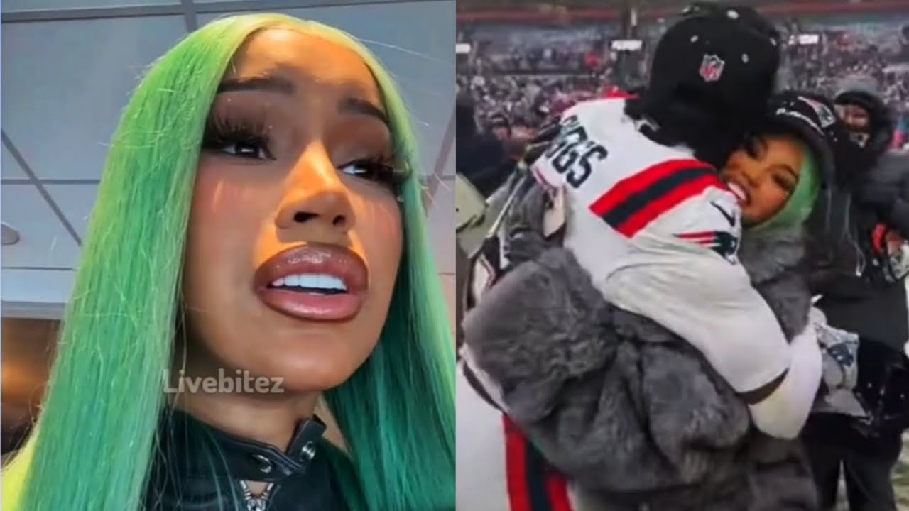 Cardi B Crazy REACTION as Boyfriend Stefon Diggs and Patriots Secure Super Bowl LX Berth