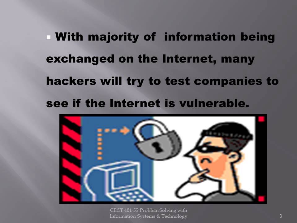 Combating Hackers CECT 401 55