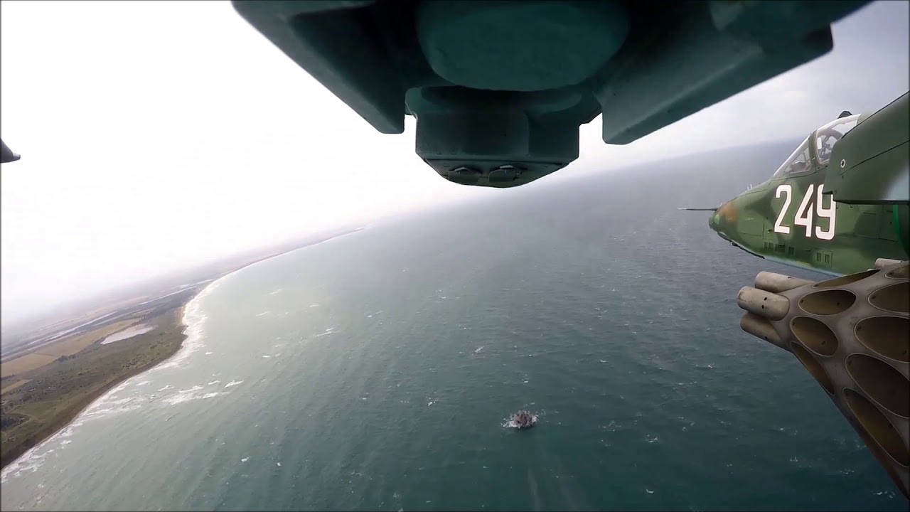 Bulgarian air force su25 /shabla﻿ 2017