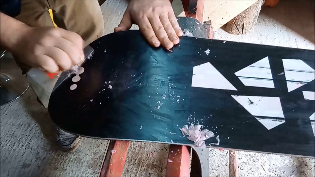 COME RISTRUTTURARE UNA TAVOLA DA SNOWBOARD BY ZOE VIDEOMAKER