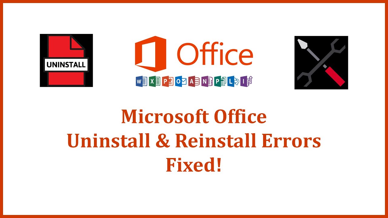 Как полностью удалить Microsoft Office — исправлены ошибки удаления и повторной установки!