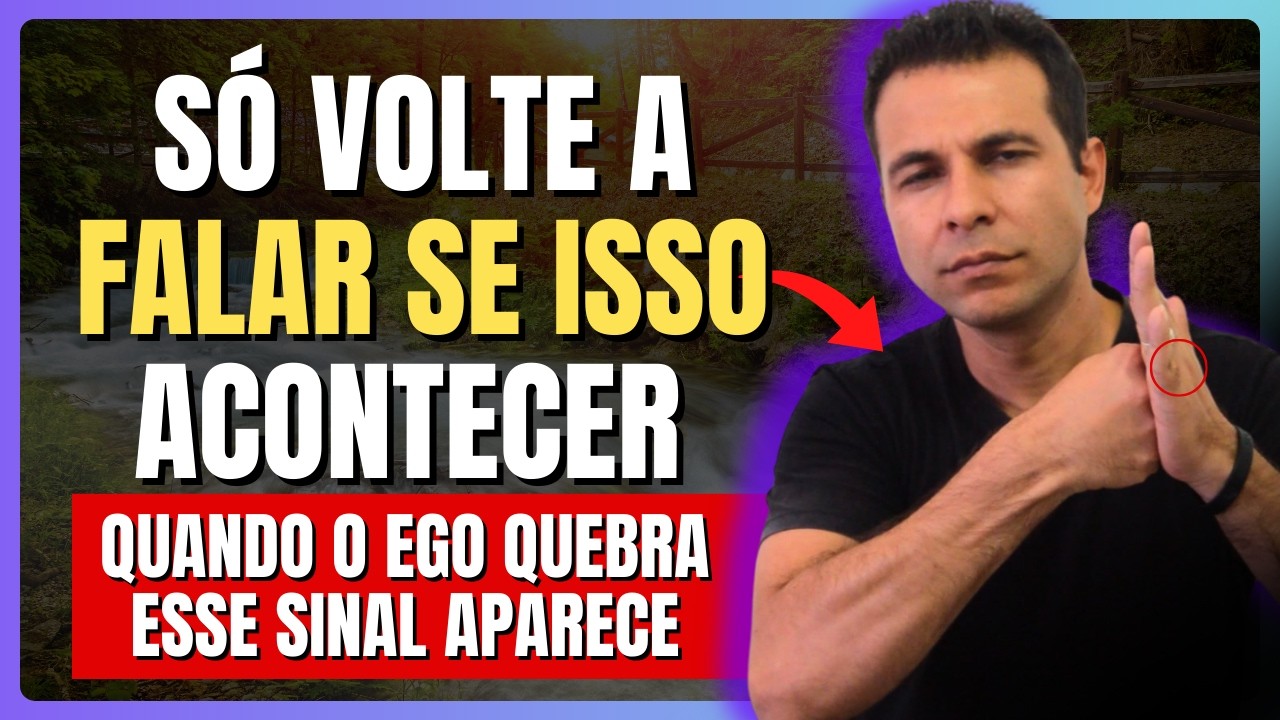 QUEBRE O CONTATO ZERO APENAS SE ISSO ACONTECER
