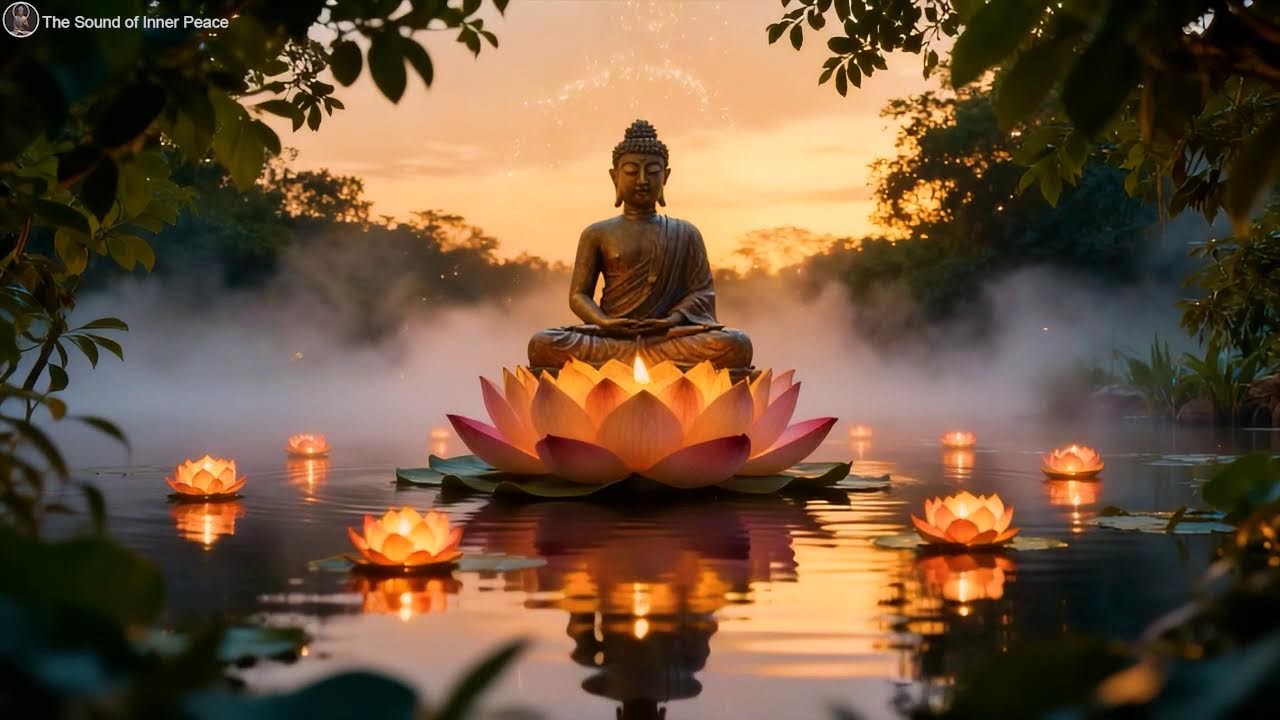 528Hz Healing Frequency Meditation | Calm Anxiety, Heal the Heart & Restore Mindfulness