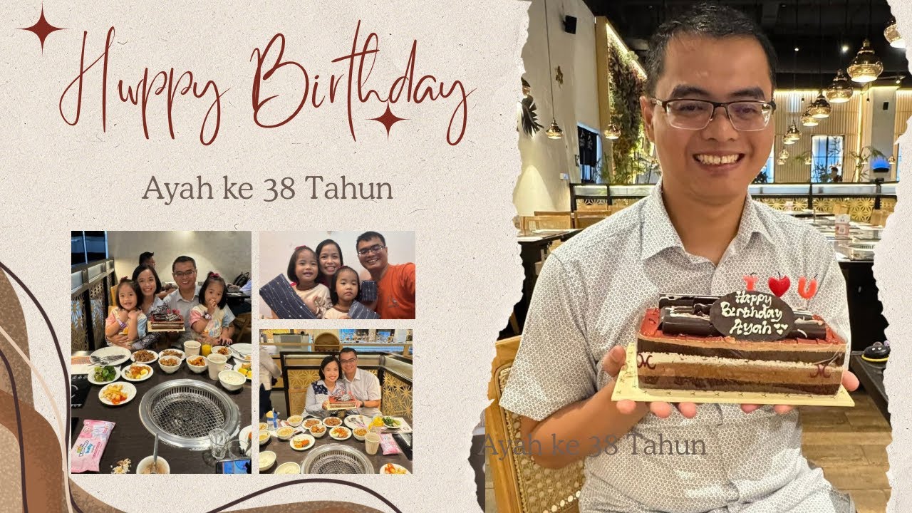 Hari Ulang Tahun Ayah ke 38 Tahun | Shabu Hachi | Rumah Paso | Rabu, 30 Juli 2025