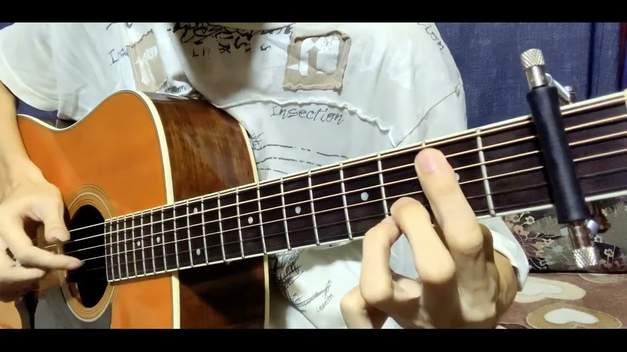 နောက်ဆုံးရင်ခွင် - R ဇာနည် [ Fingerstyle Guitar ]