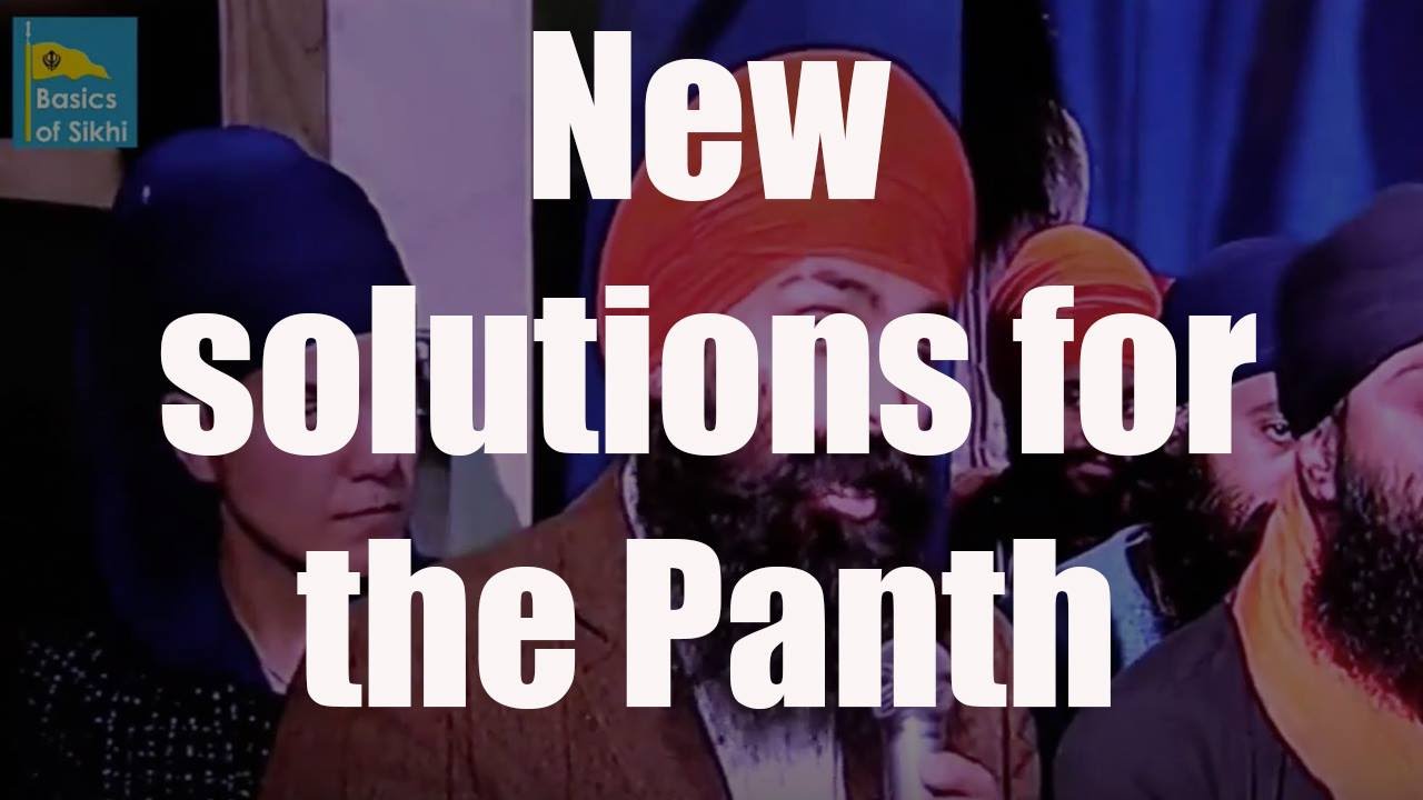 Possible solutions for Panthic problems - Sikh Channel Youth Show